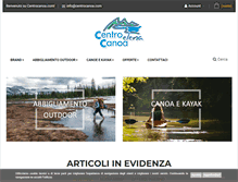 Tablet Screenshot of centrocanoa.com